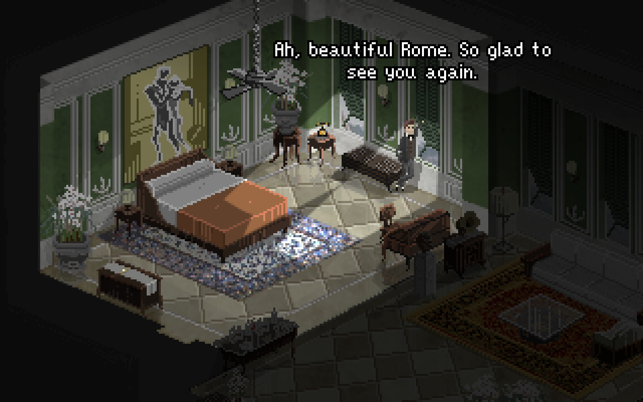 Скриншот: If On A Winter's Night, Four Travelers