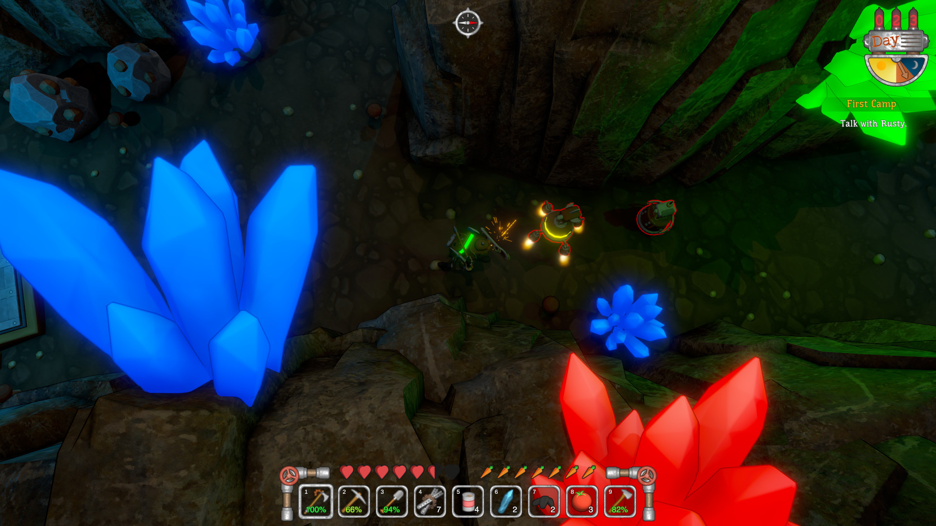 Скриншот: Scrapnaut