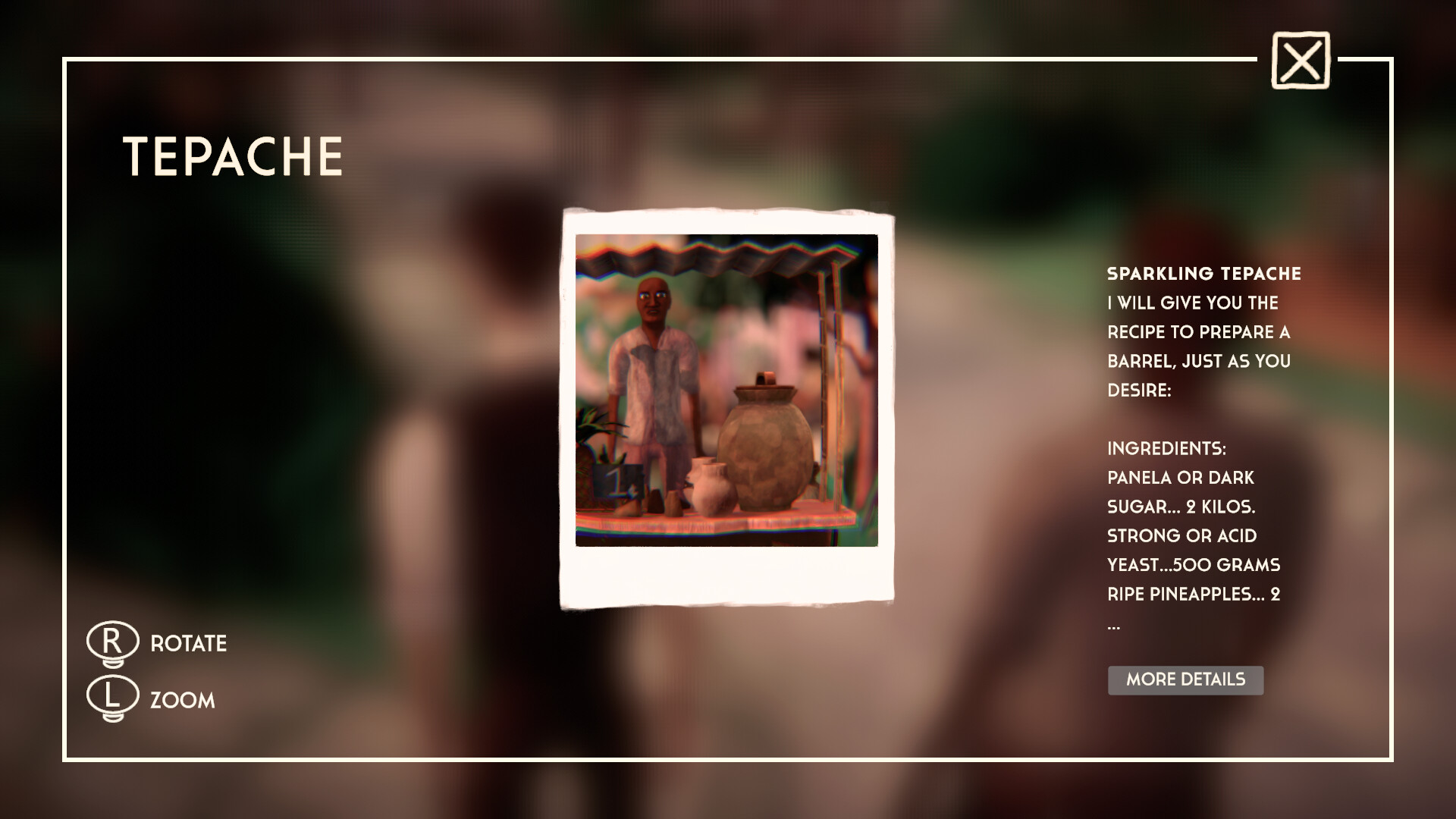 Скриншот: Mexico, 1921. A Deep Slumber.