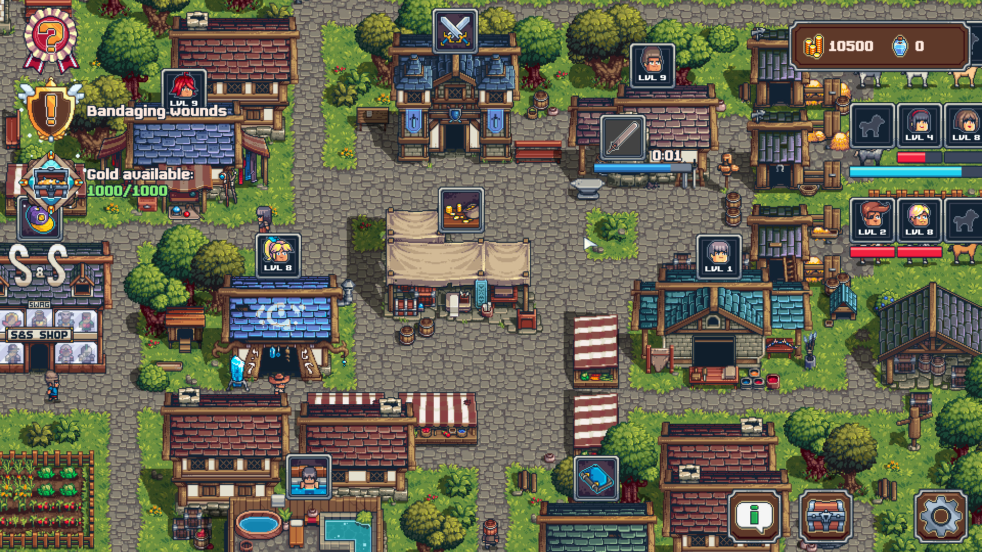 Скриншот: Swag and Sorcery