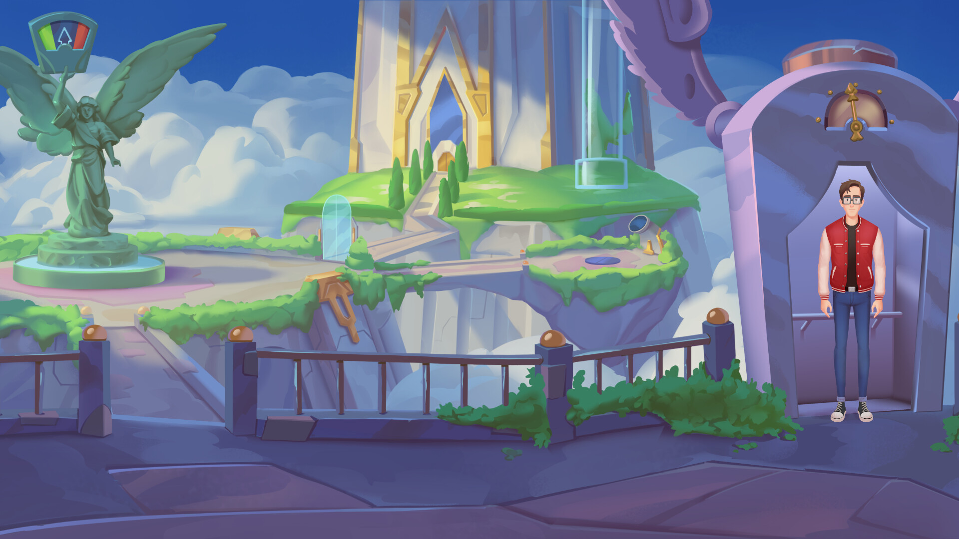 Скриншот: Angelo and Deemon 2: Too Hell of a Quest