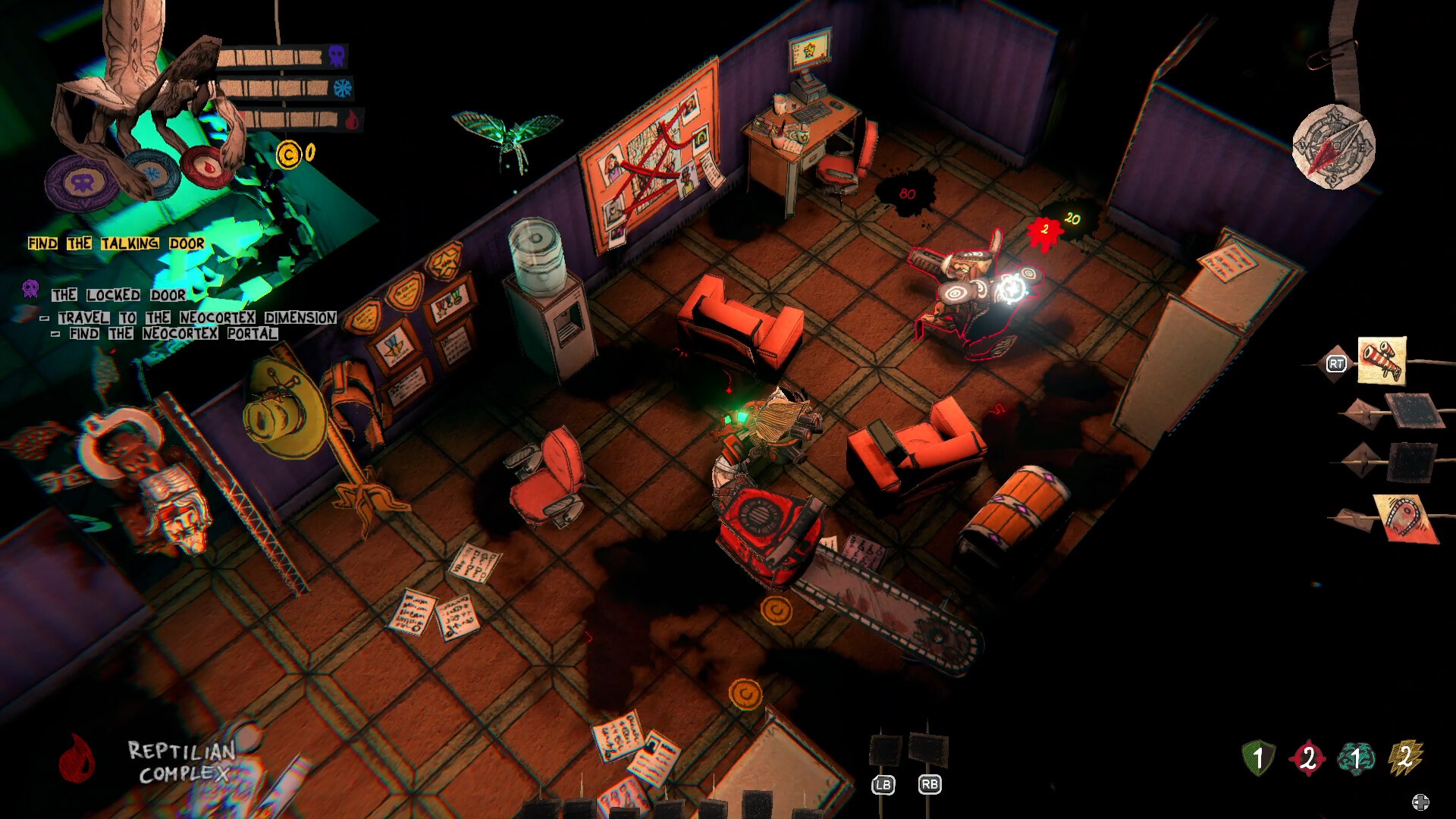 Скриншот: Paper Cut Mansion