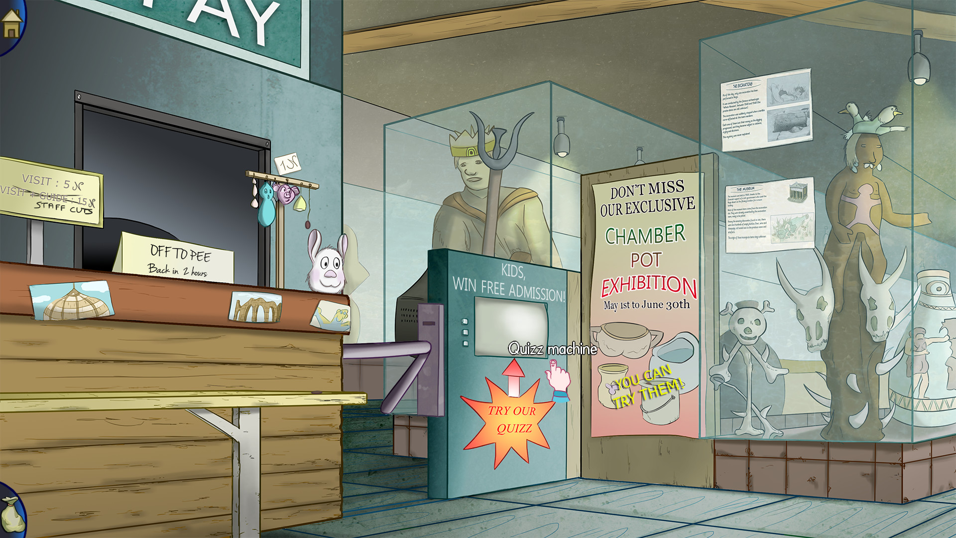 Скриншот: Demetrios - The BIG Cynical Adventure