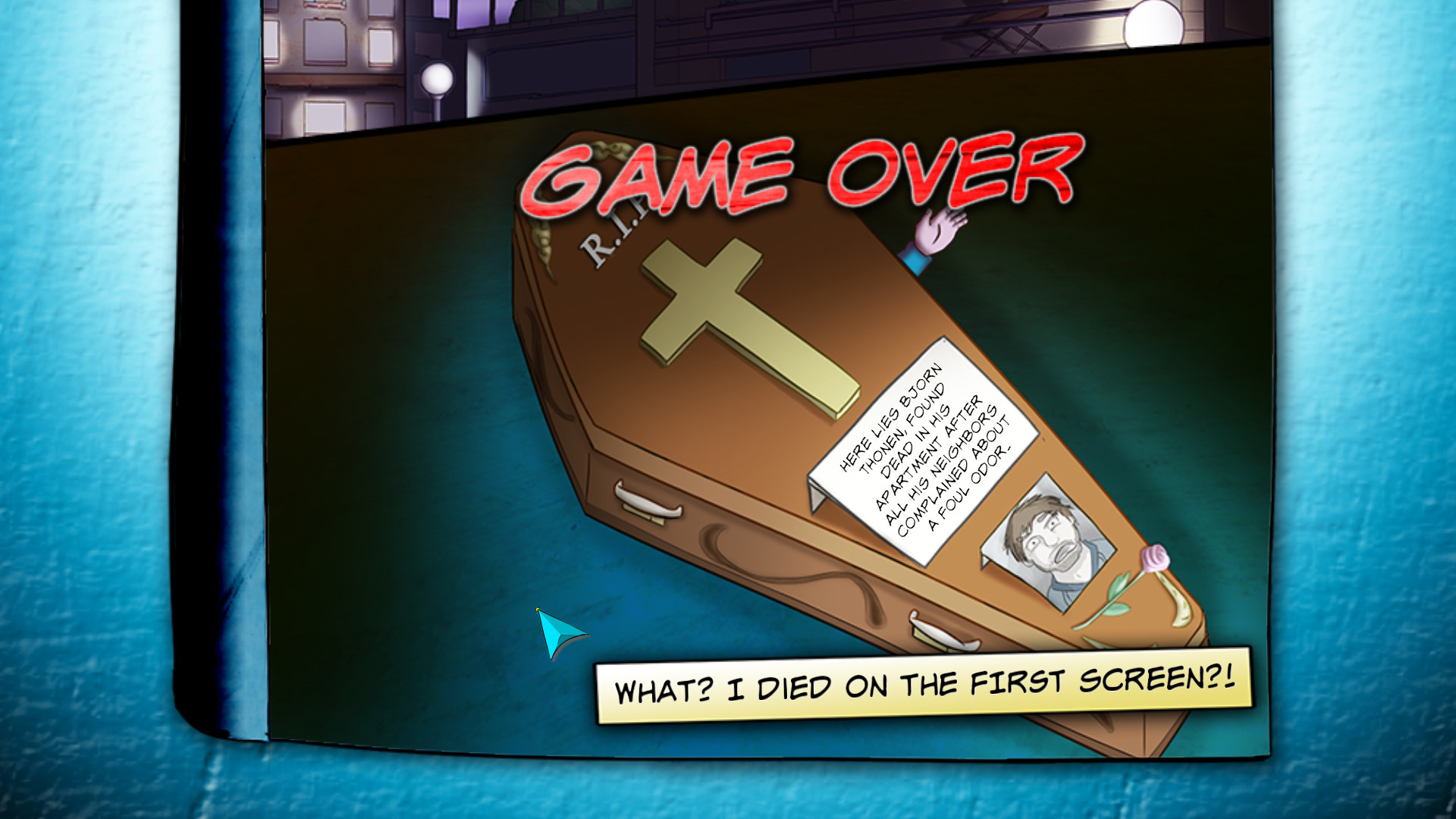 Скриншот: Demetrios - The BIG Cynical Adventure