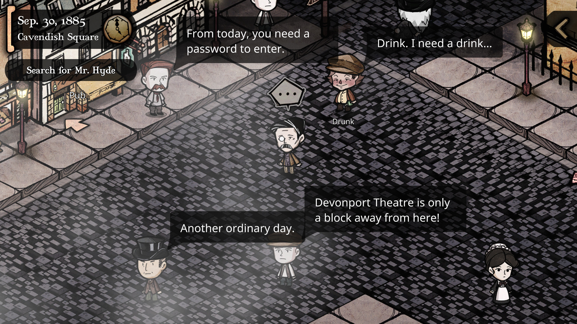 Скриншот: MazM: Jekyll and Hyde