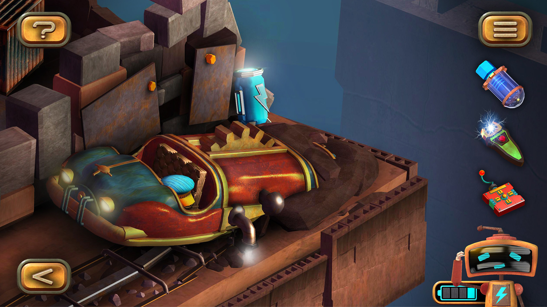 Скриншот: Tiny Robots Recharged