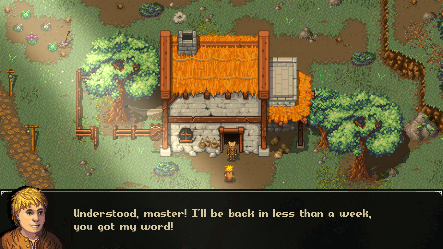 Скриншот: Courier of the Crypts