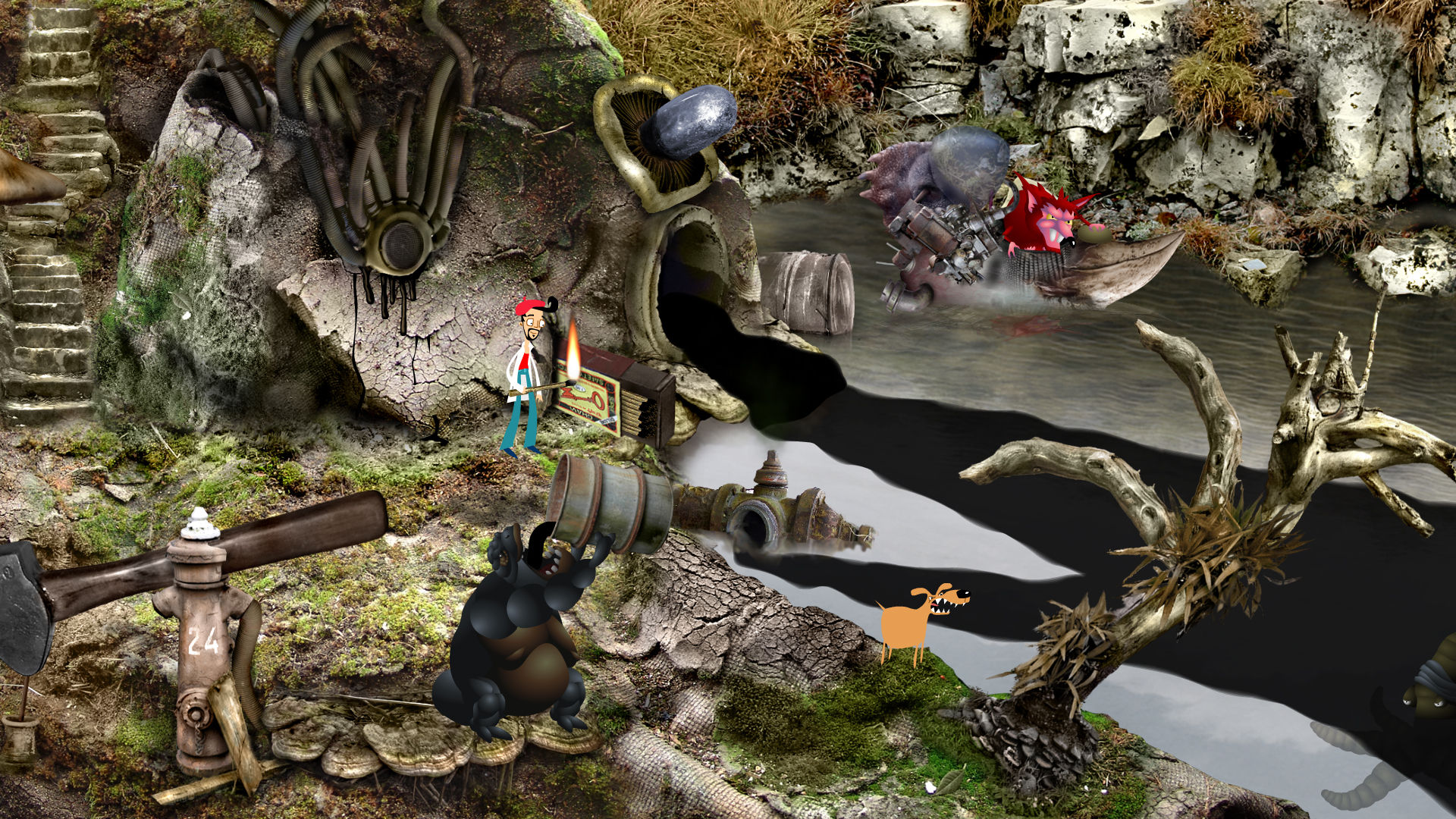 Скриншот 16: Axel & Pixel