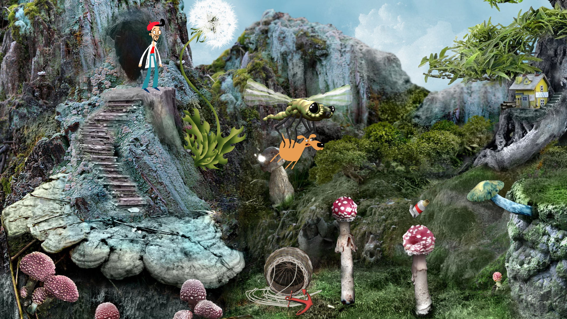 Скриншот: Axel & Pixel