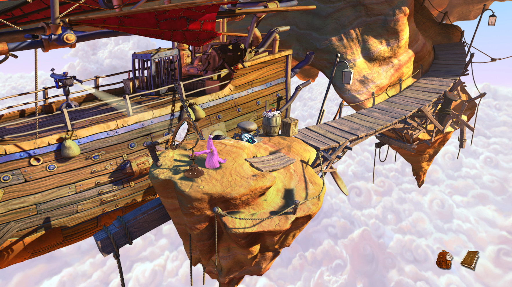 Скриншот: The Book of Unwritten Tales 2