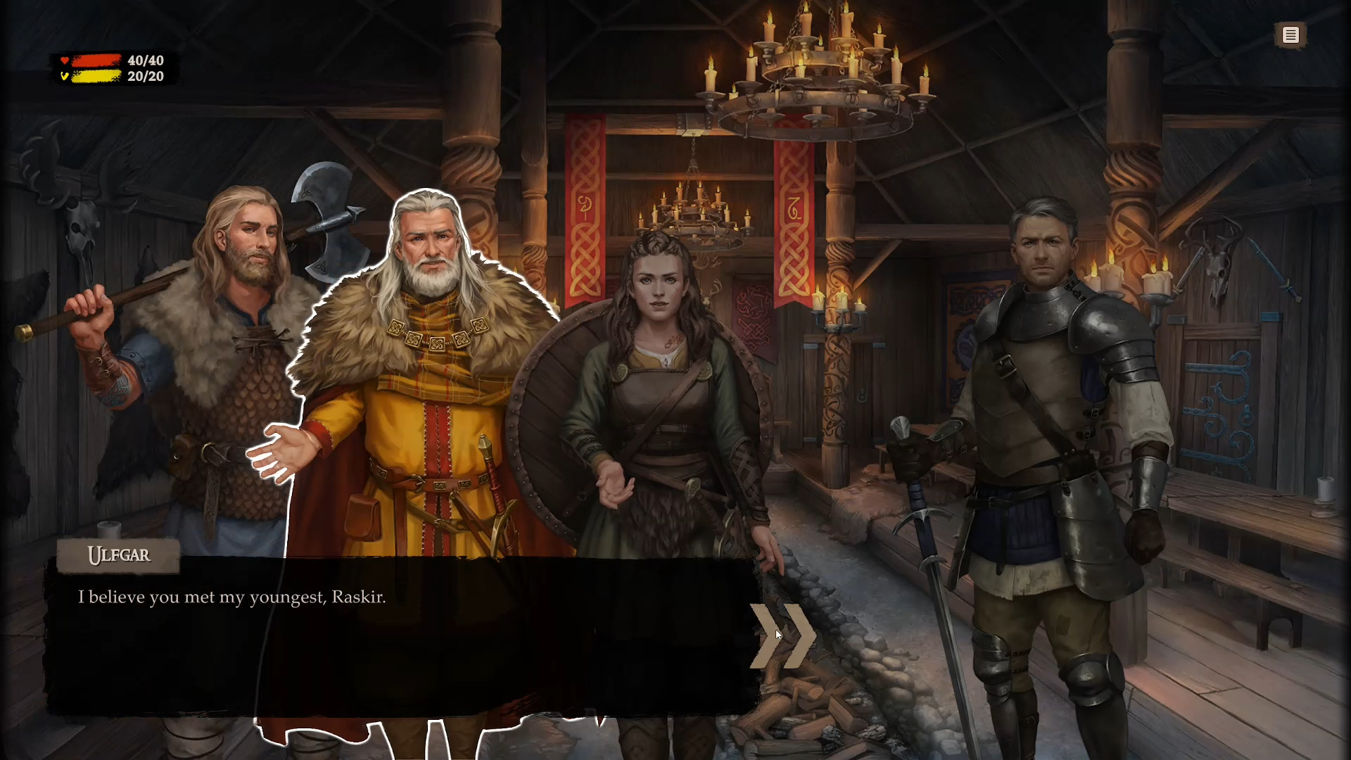 Скриншот: Forgotten Fables: Wolves on the Westwind