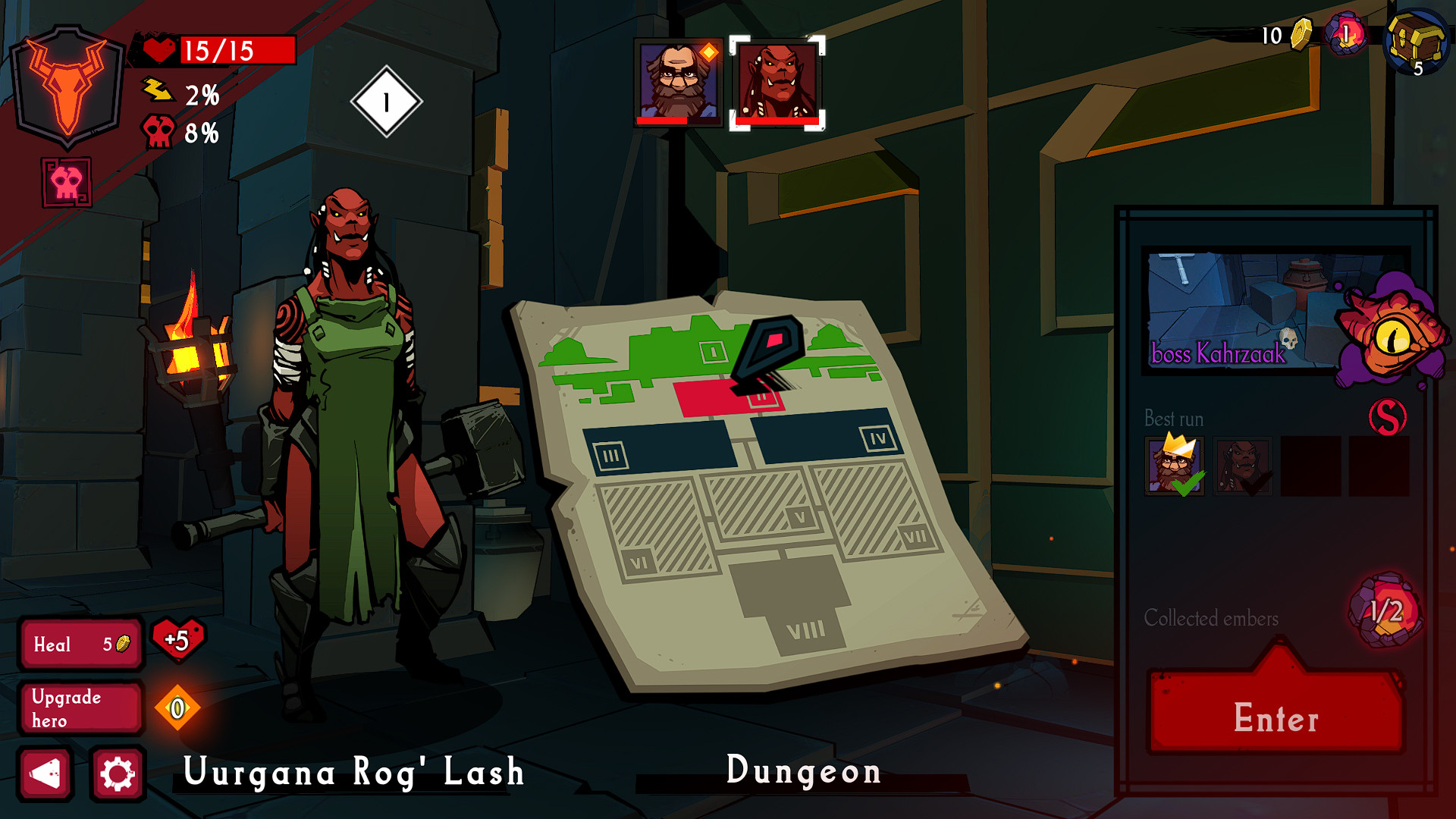 Скриншот: Puzzle Forge Dungeon