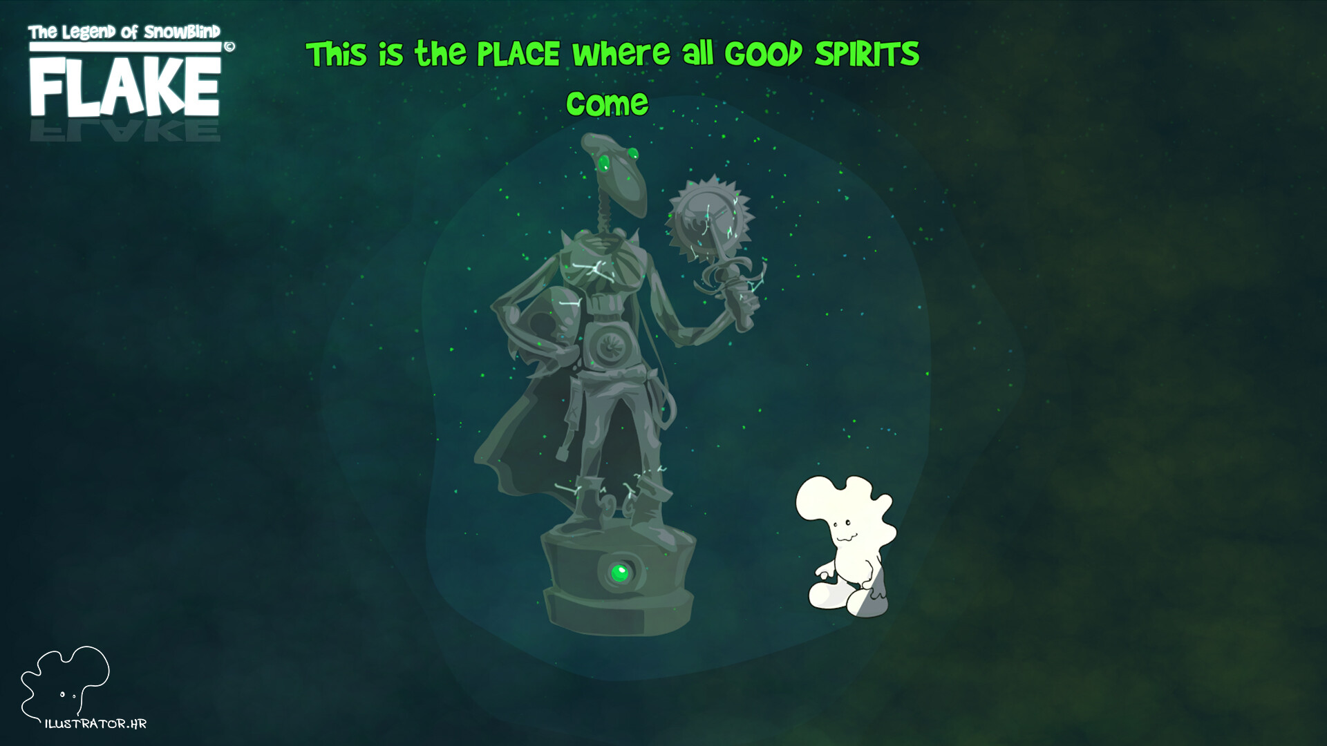 Скриншот: FLAKE The Legend of Snowblind