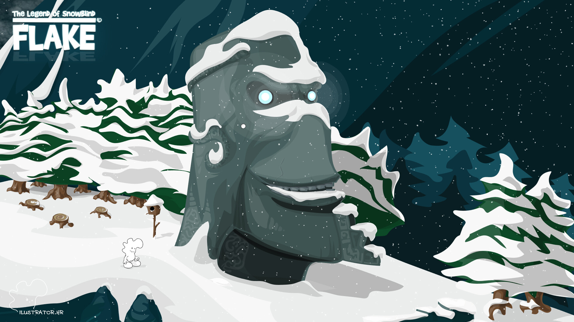 Скриншот 9: FLAKE The Legend of Snowblind