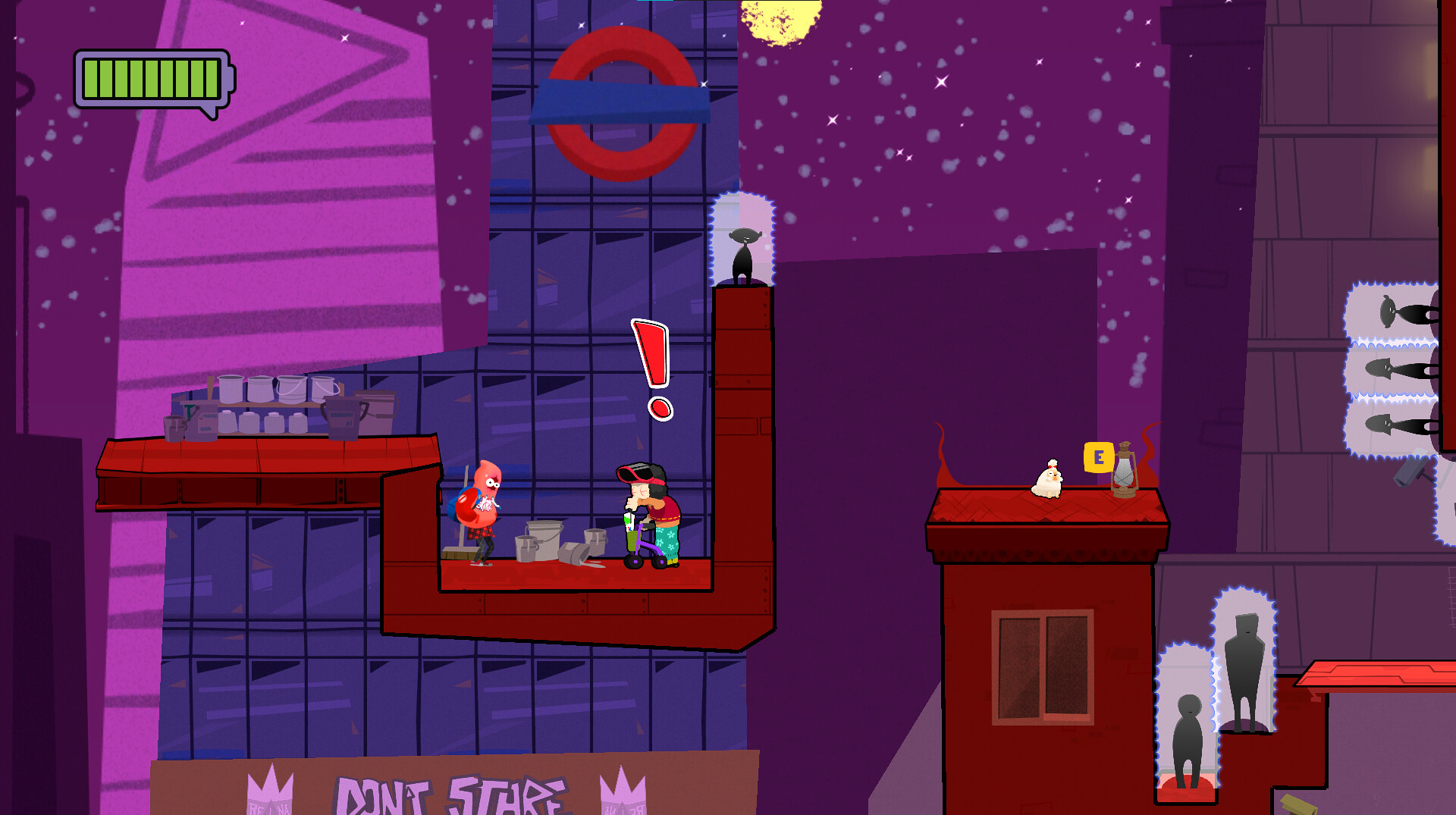 Скриншот: Don't Stare