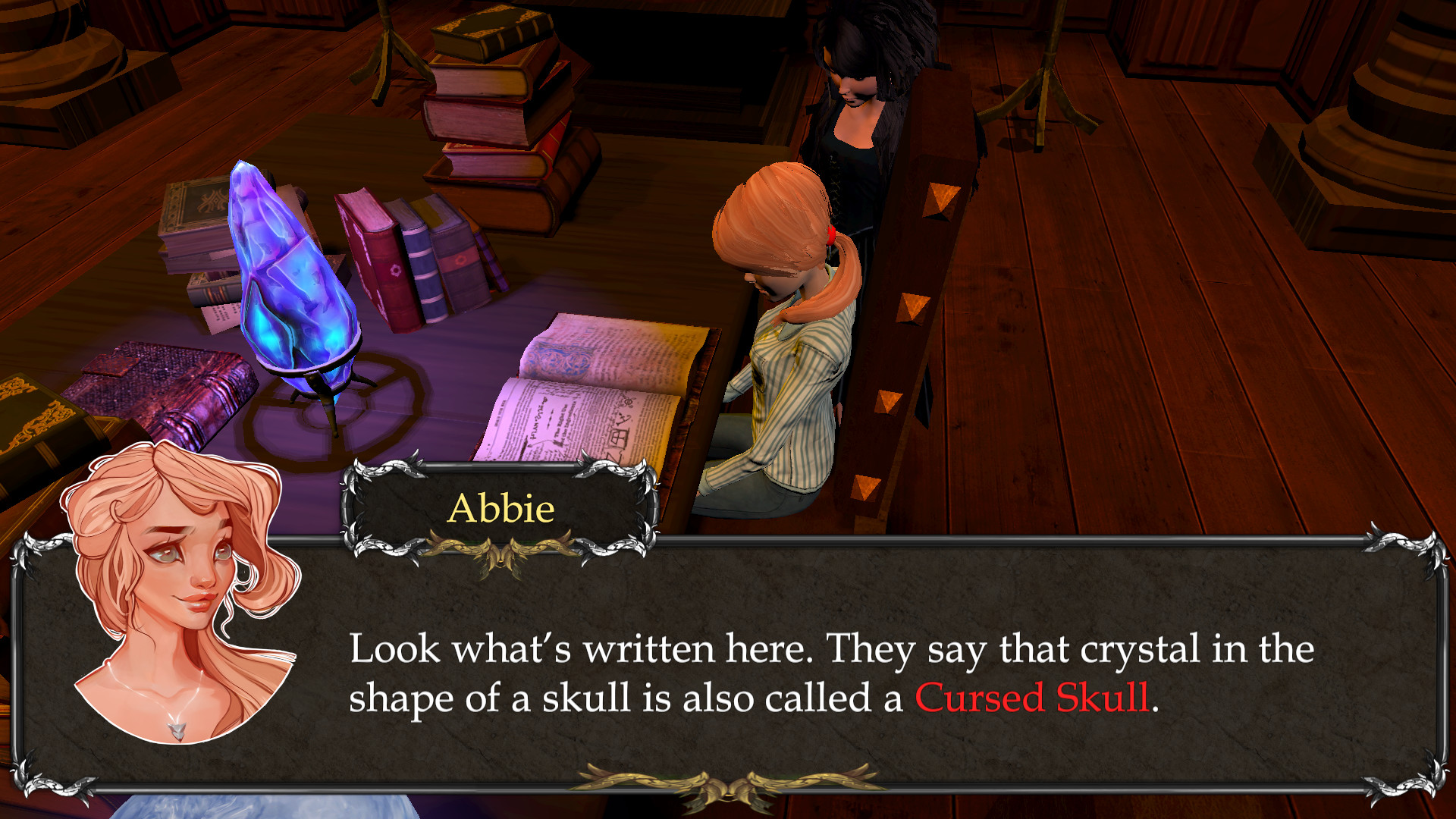 Скриншот: Zarya and the Cursed Skull