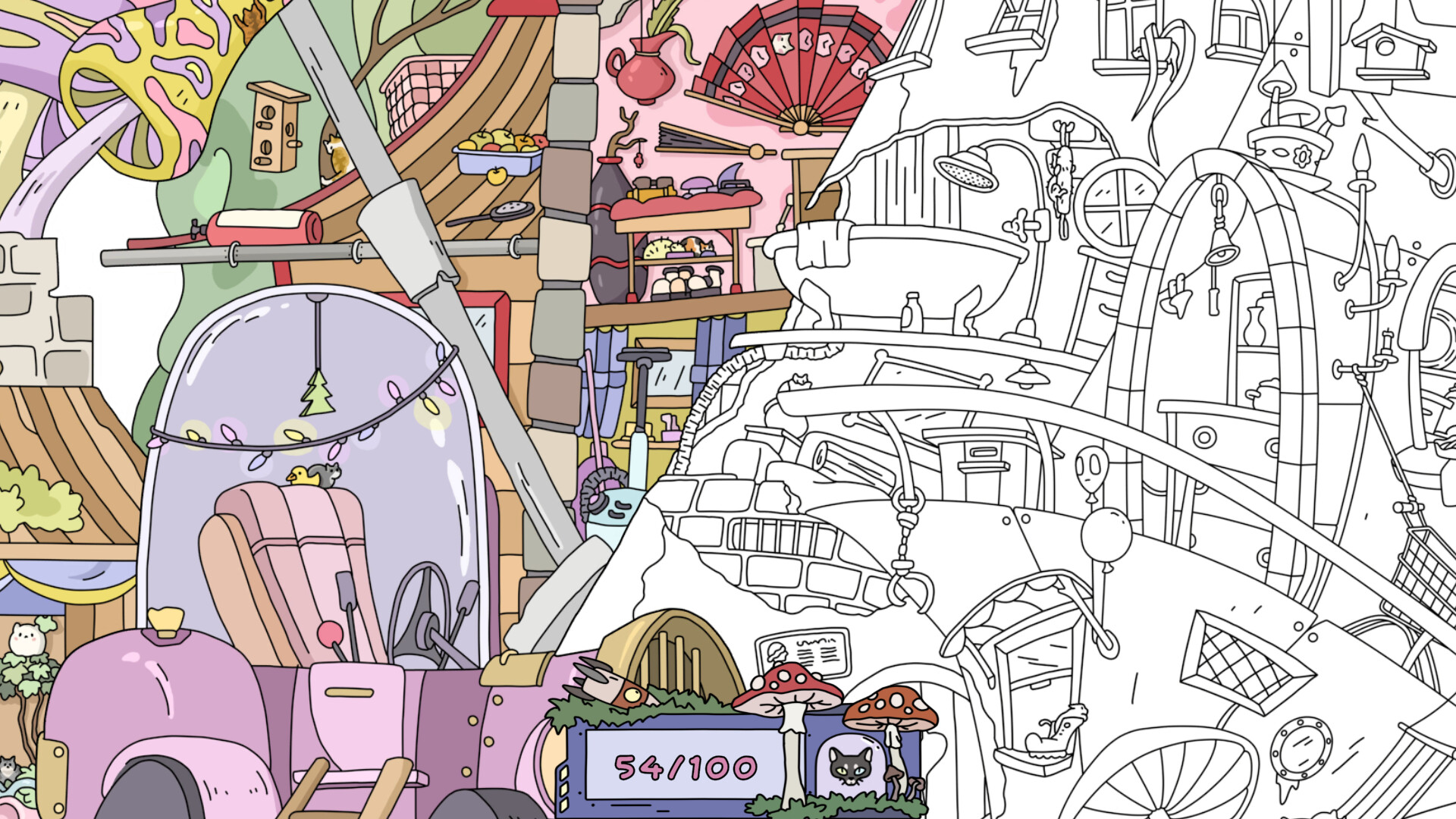 Скриншот: HIDDEN CATS 9: Aliens