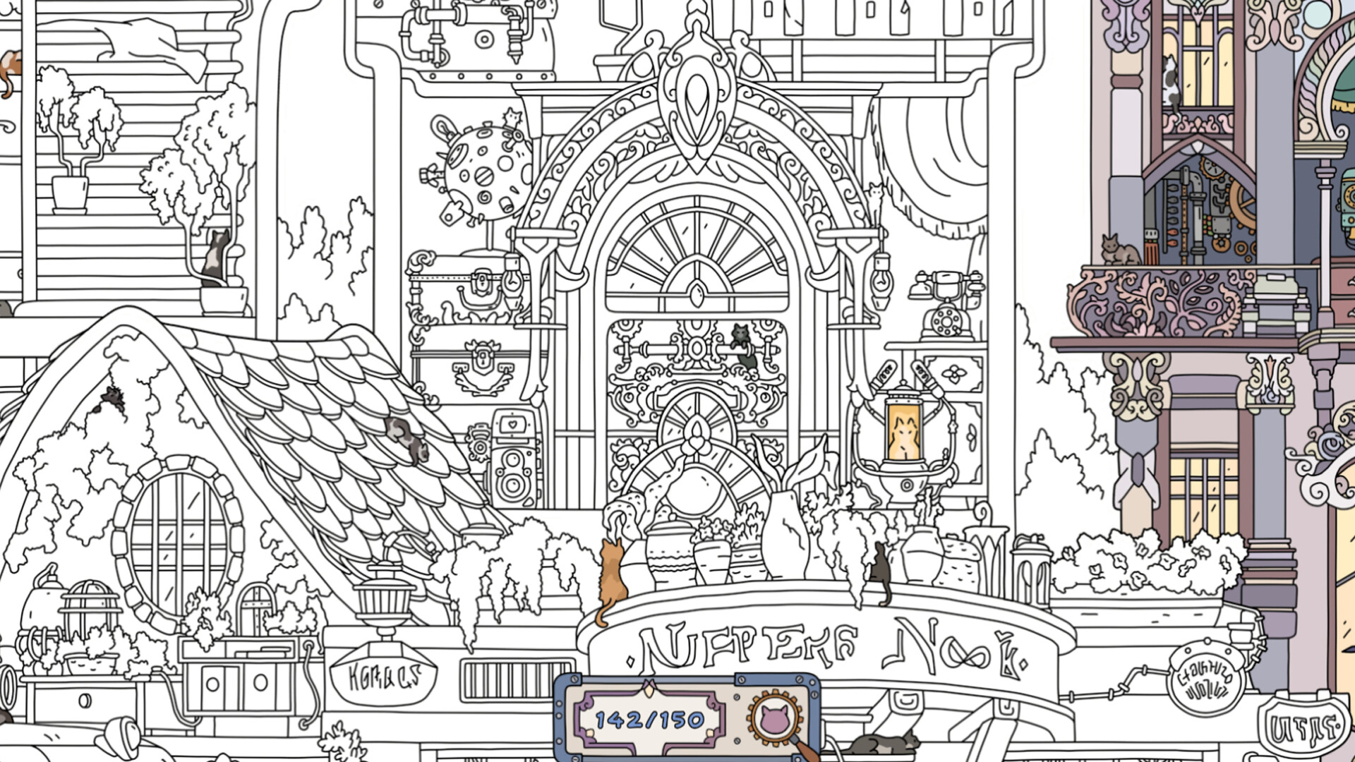 Скриншот: HIDDEN CATS 3: Steampunk