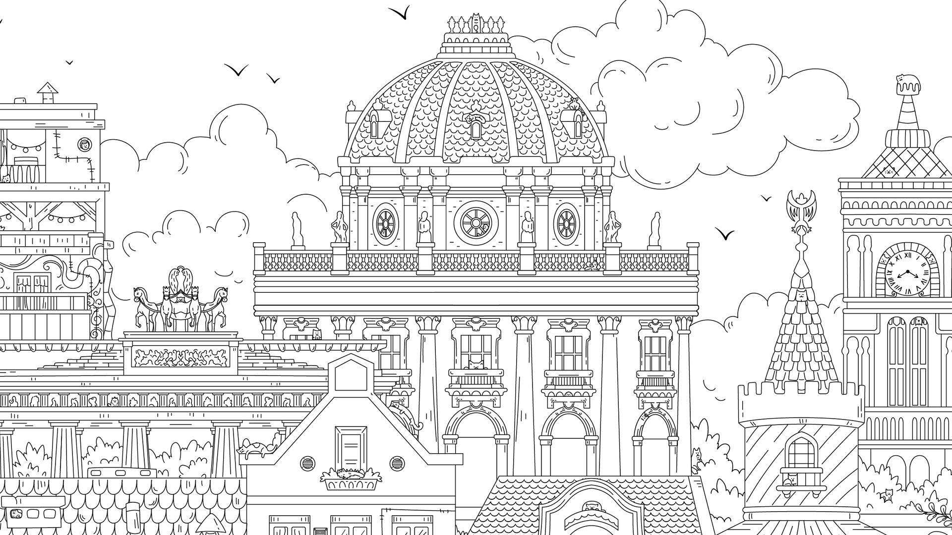 Скриншот: Cats Hidden Around the World