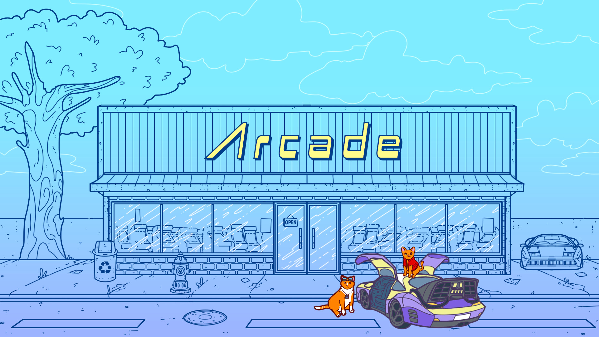 Скриншот: An Arcade Full of Cats