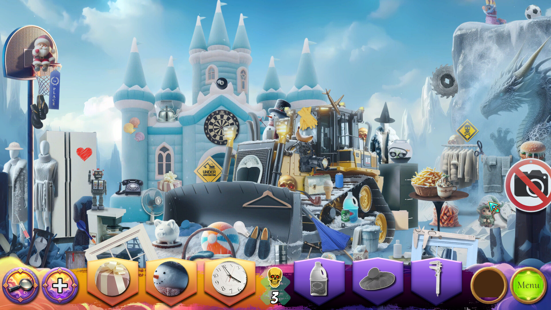 Скриншот: Claire Darksage and the Accursed Objects Collector's Edition