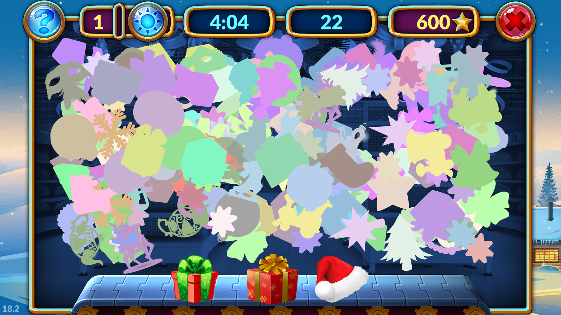 Скриншот: Shopping Clutter 2: Christmas Square