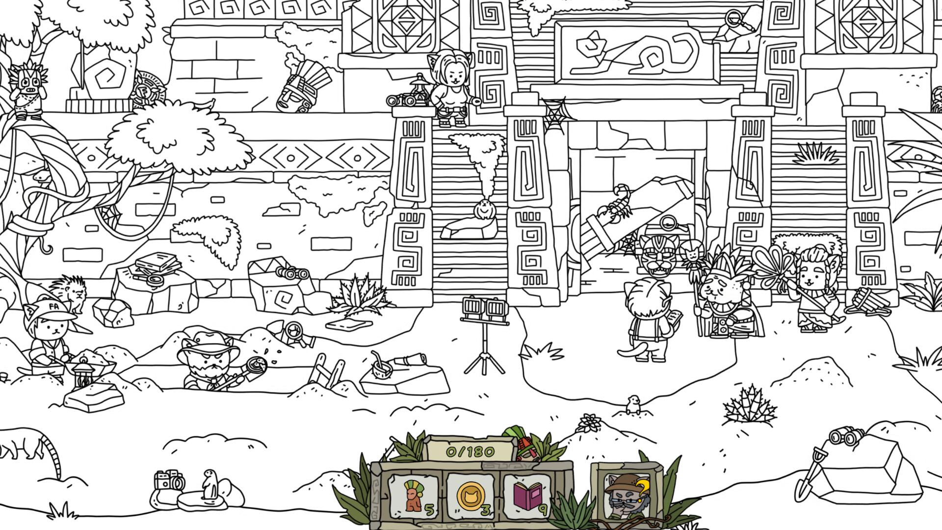 Скриншот 8: FIND ALL 8: The road to the Maya