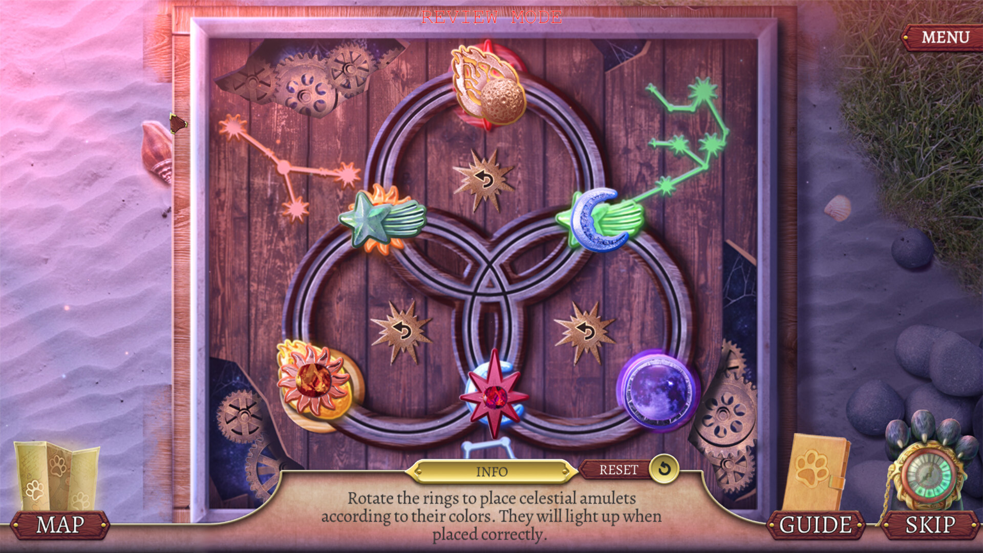 Скриншот: Knight Cats: Leaves on the Road Collector's Edition