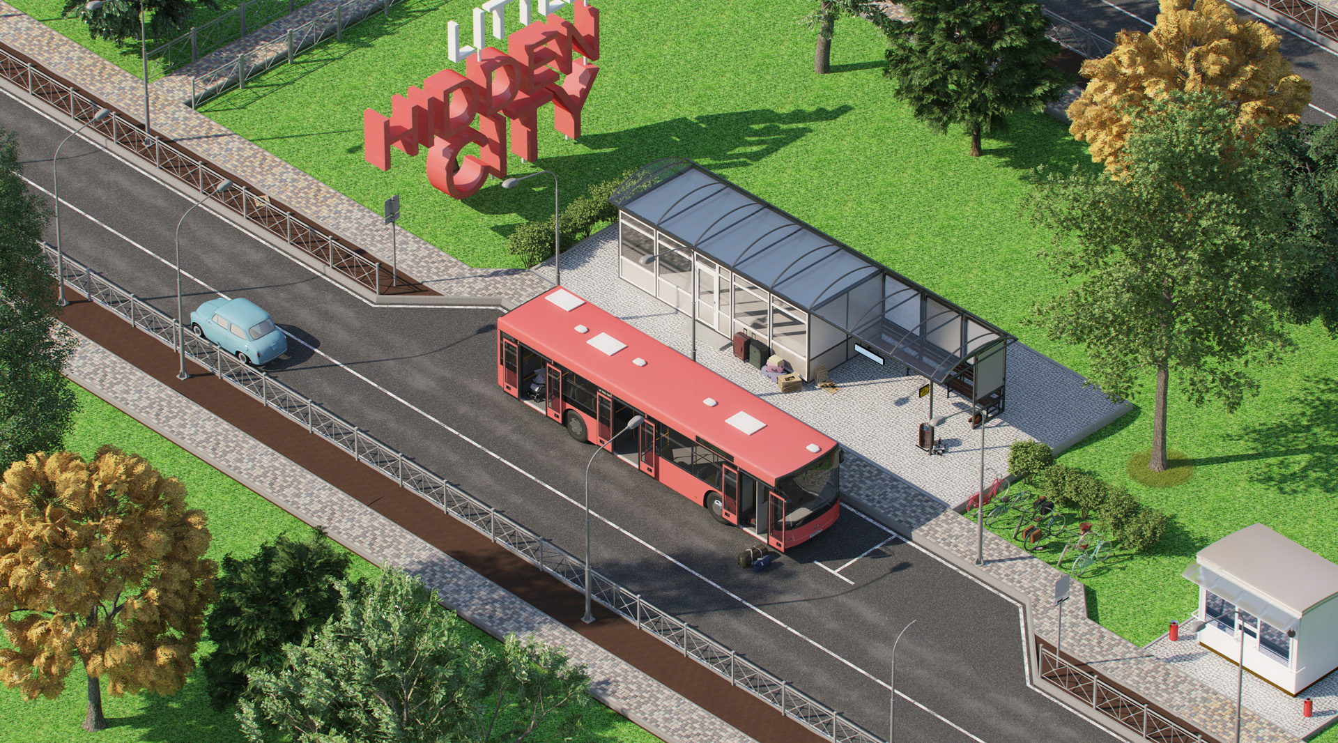 Скриншот: Little hidden city