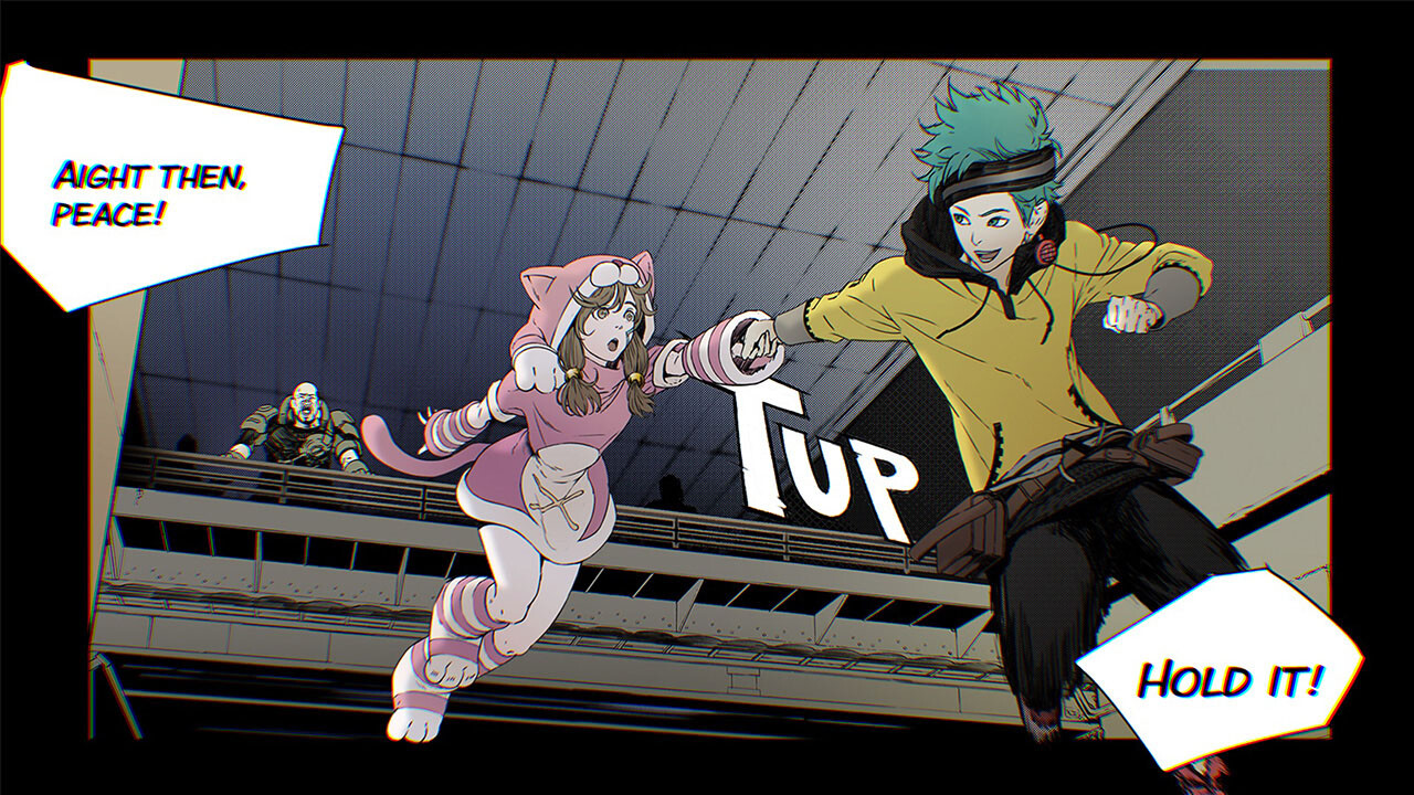 Скриншот: ANONYMOUS;CODE