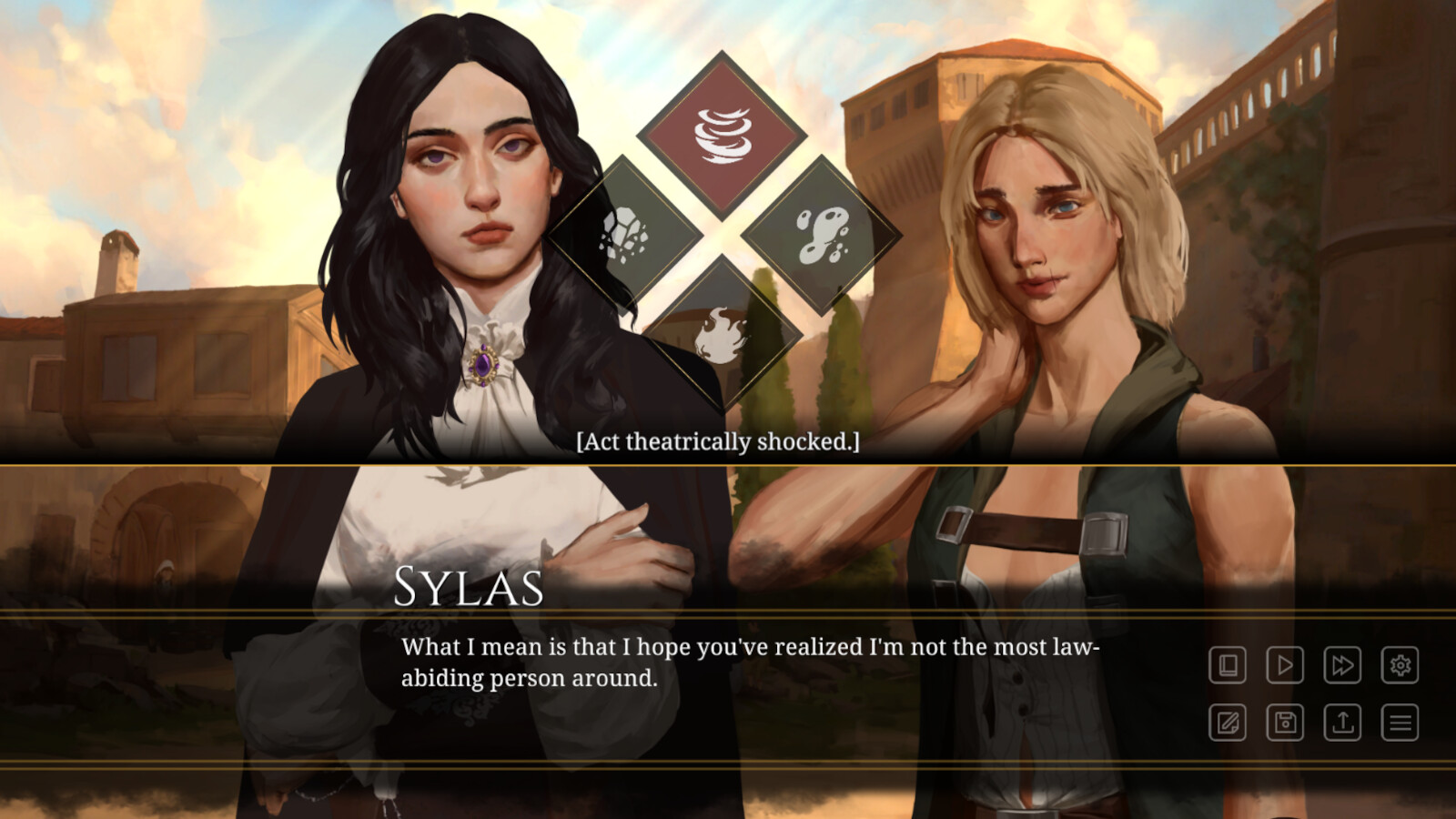 Скриншот: Sigh of the Abyss