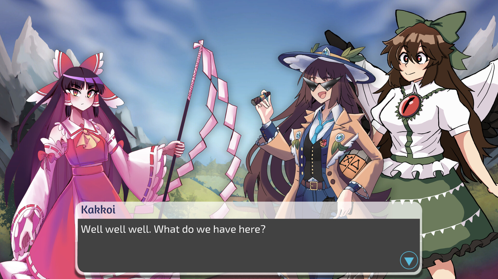 Скриншот: Gensokyo Odyssey