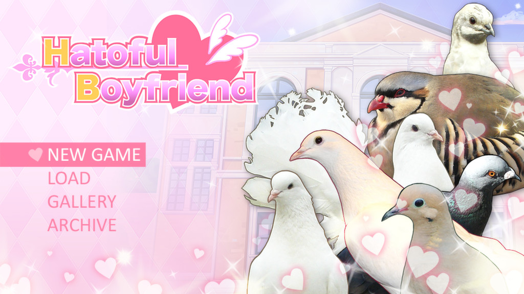 Скриншот: Hatoful Boyfriend