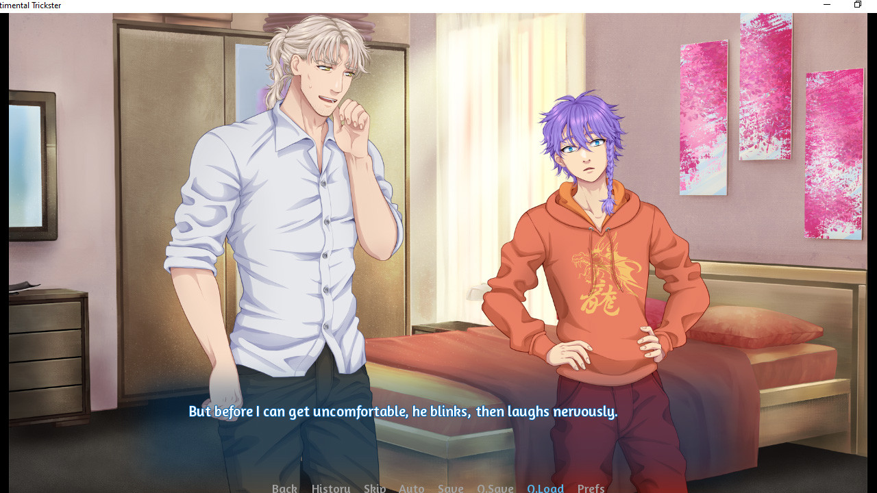 Скриншот: Sentimental Trickster: Yaoi BL Gay Visual Novel