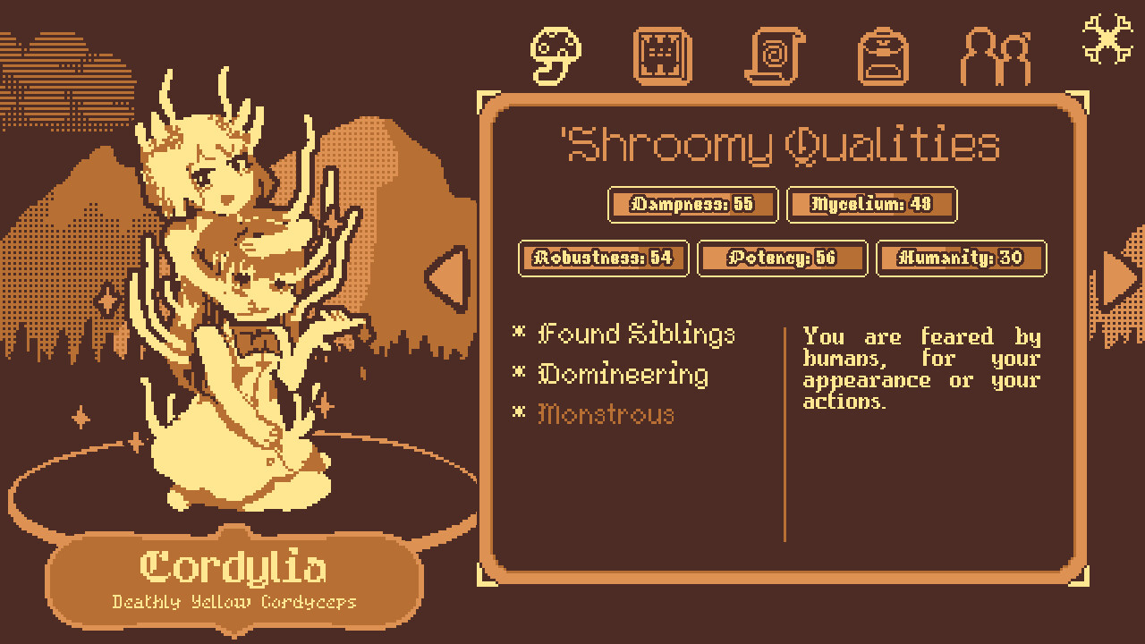 Скриншот: Mushroom Musume