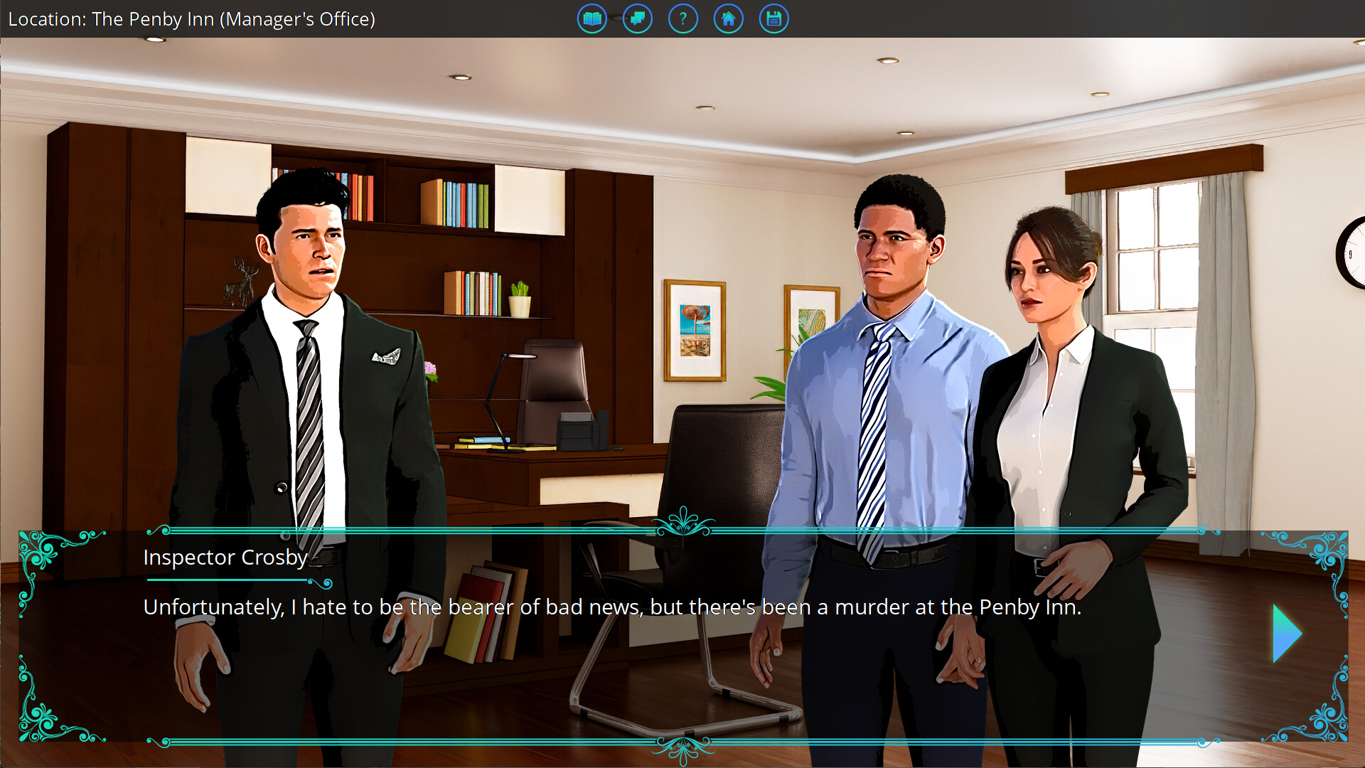 Скриншот: Samuel Sage: The Mystery at Penby Inn