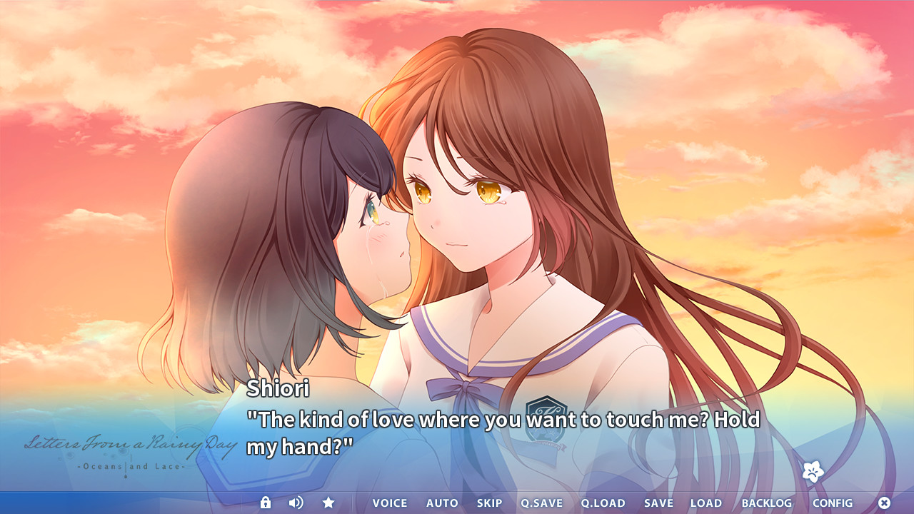 Скриншот: Letters From a Rainy Day -Oceans and Lace-