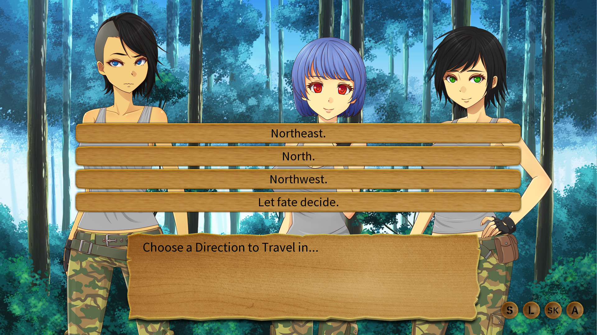 Скриншот: Army Gals