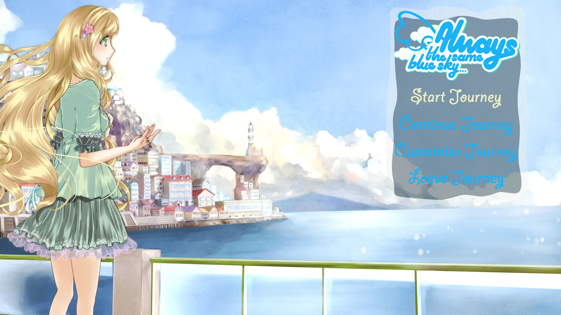 Скриншот: Always The Same Blue Sky...