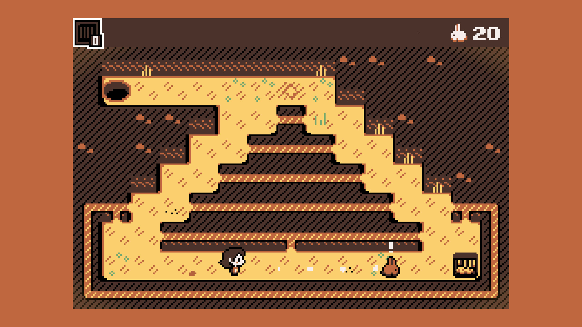 Скриншот: Paquerette Down the Bunburrows