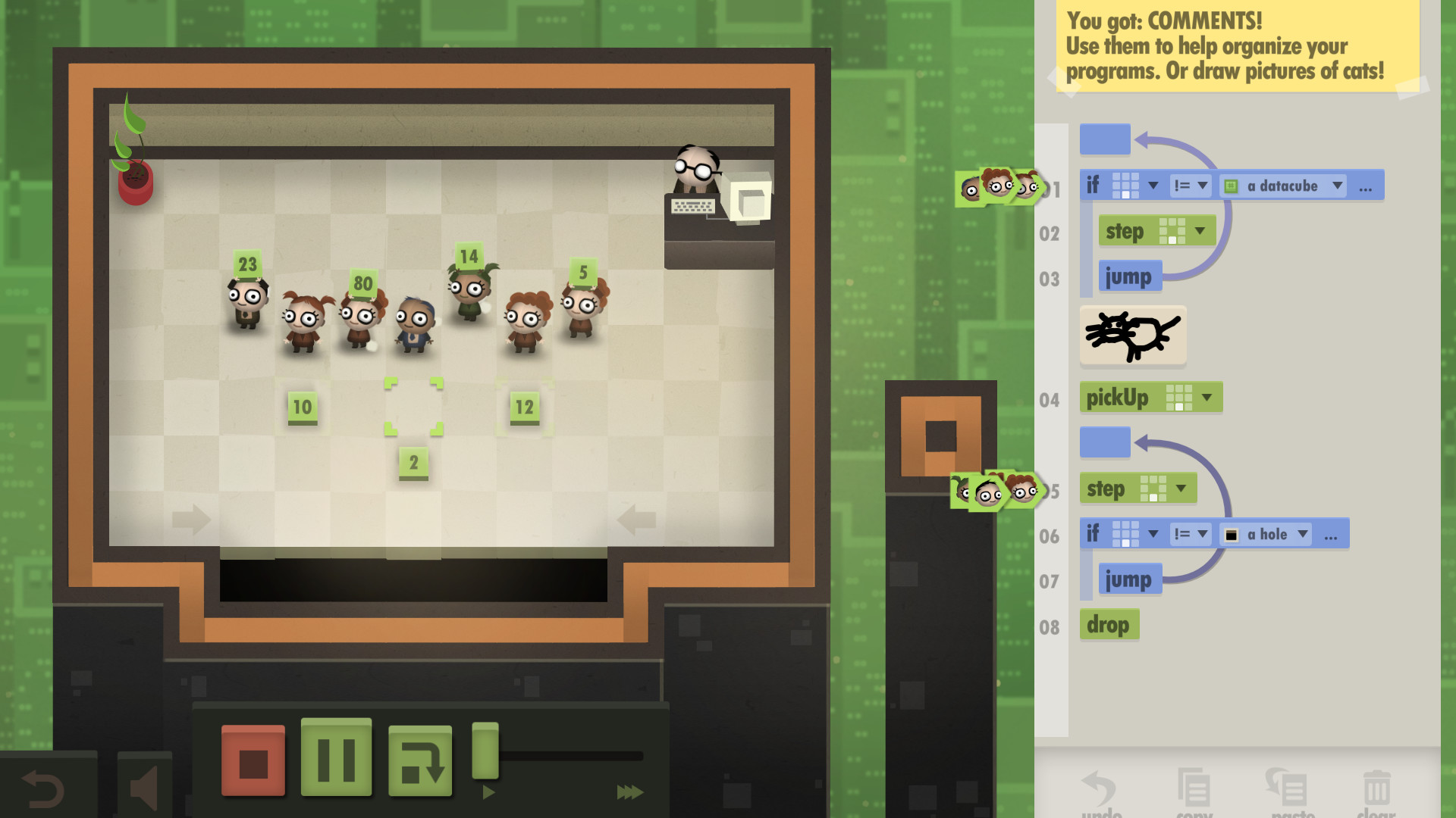 Скриншот: 7 Billion Humans