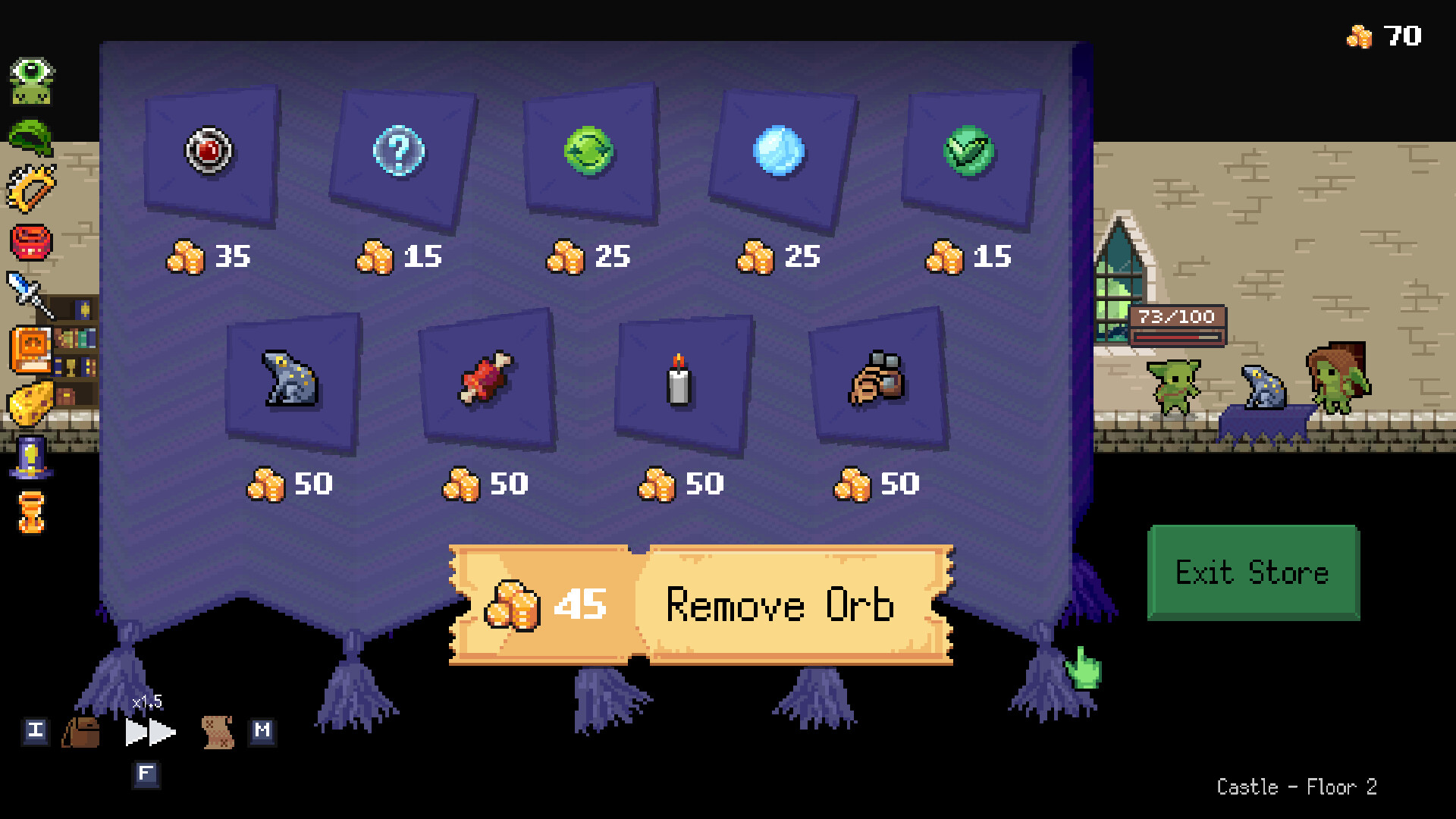 Скриншот 9: Peglin