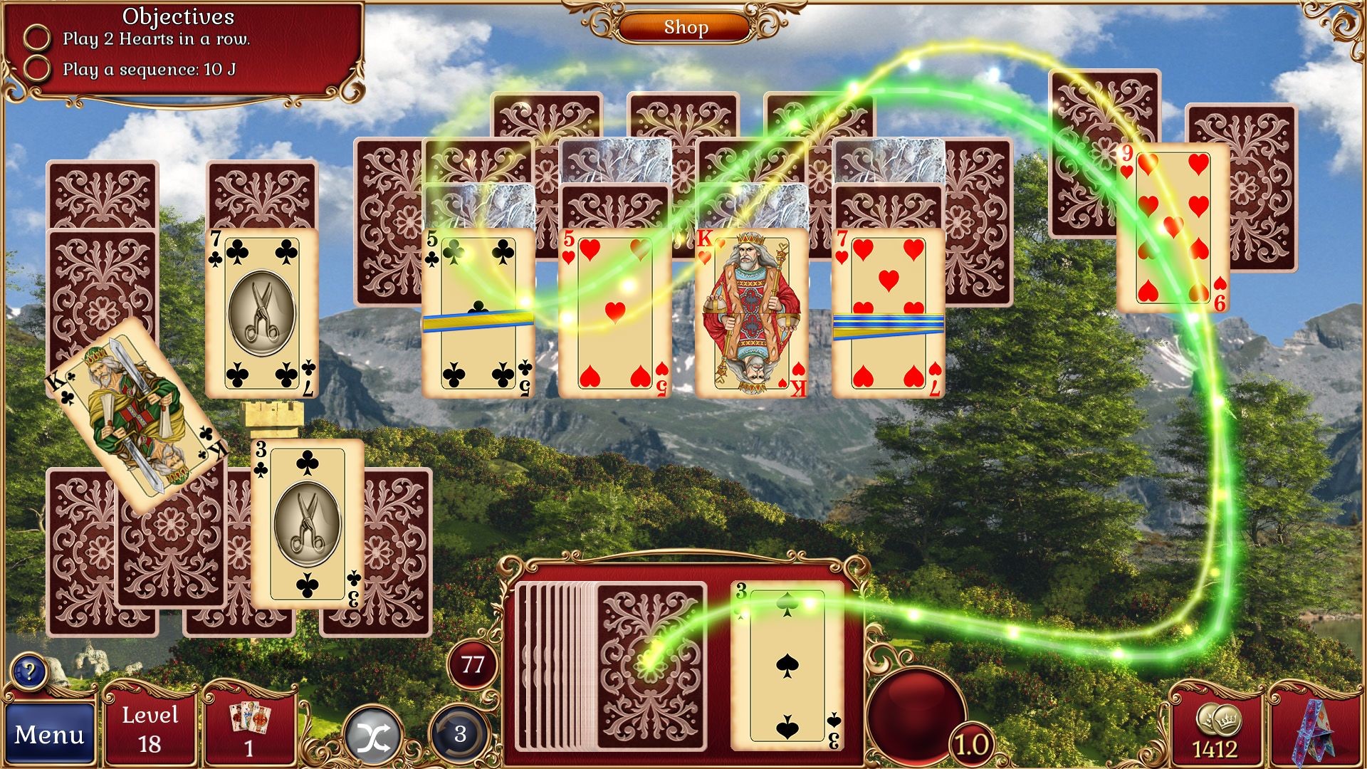 Скриншот 12: Jewel Match Solitaire X Collector's Edition