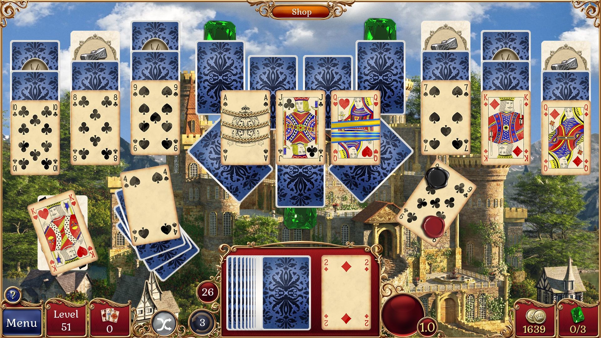 Скриншот 14: Jewel Match Solitaire X Collector's Edition