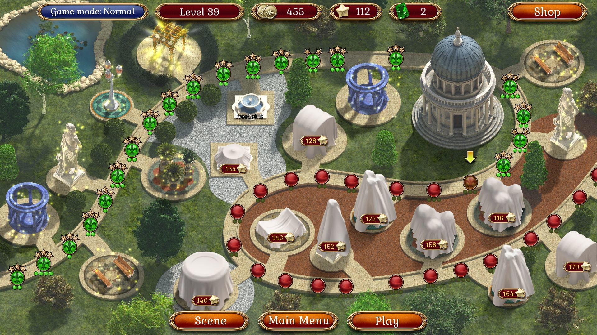 Скриншот 15: Jewel Match Solitaire X Collector's Edition