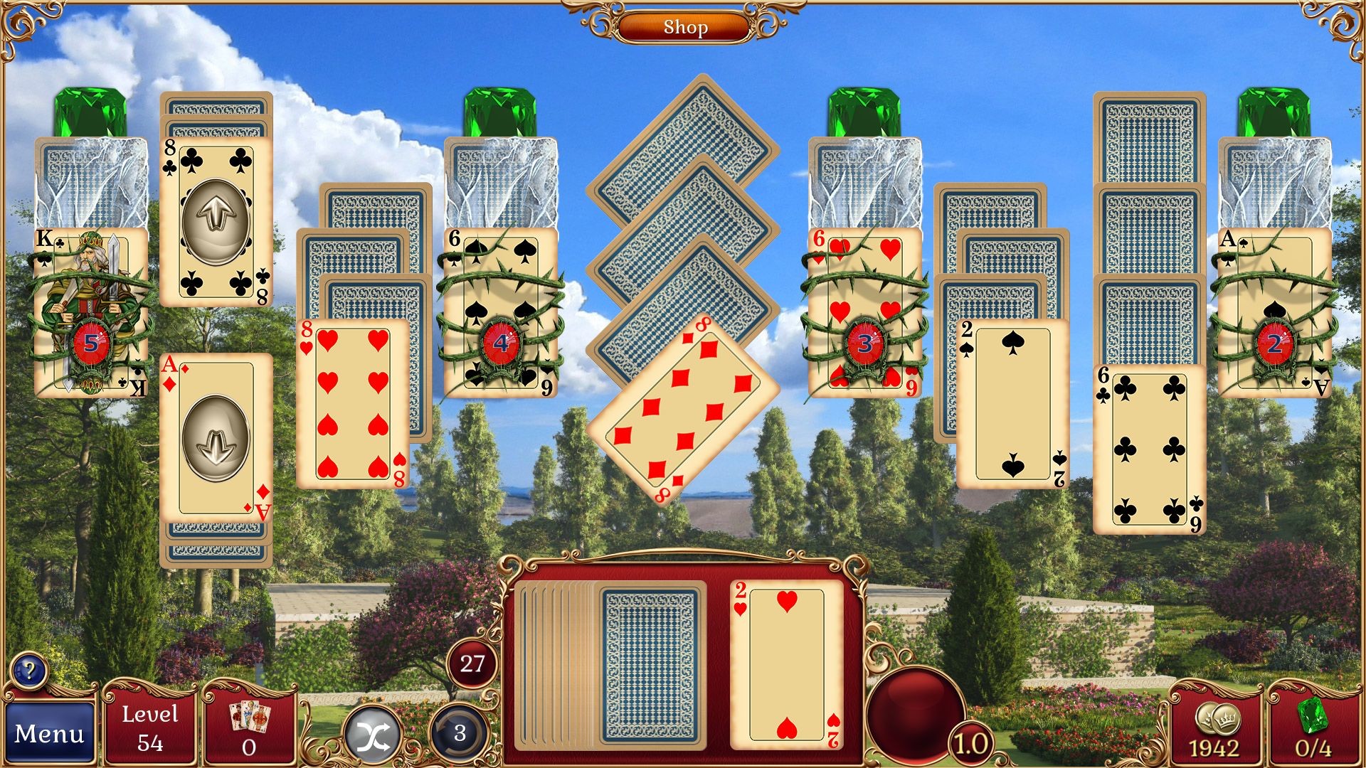Скриншот 17: Jewel Match Solitaire X Collector's Edition