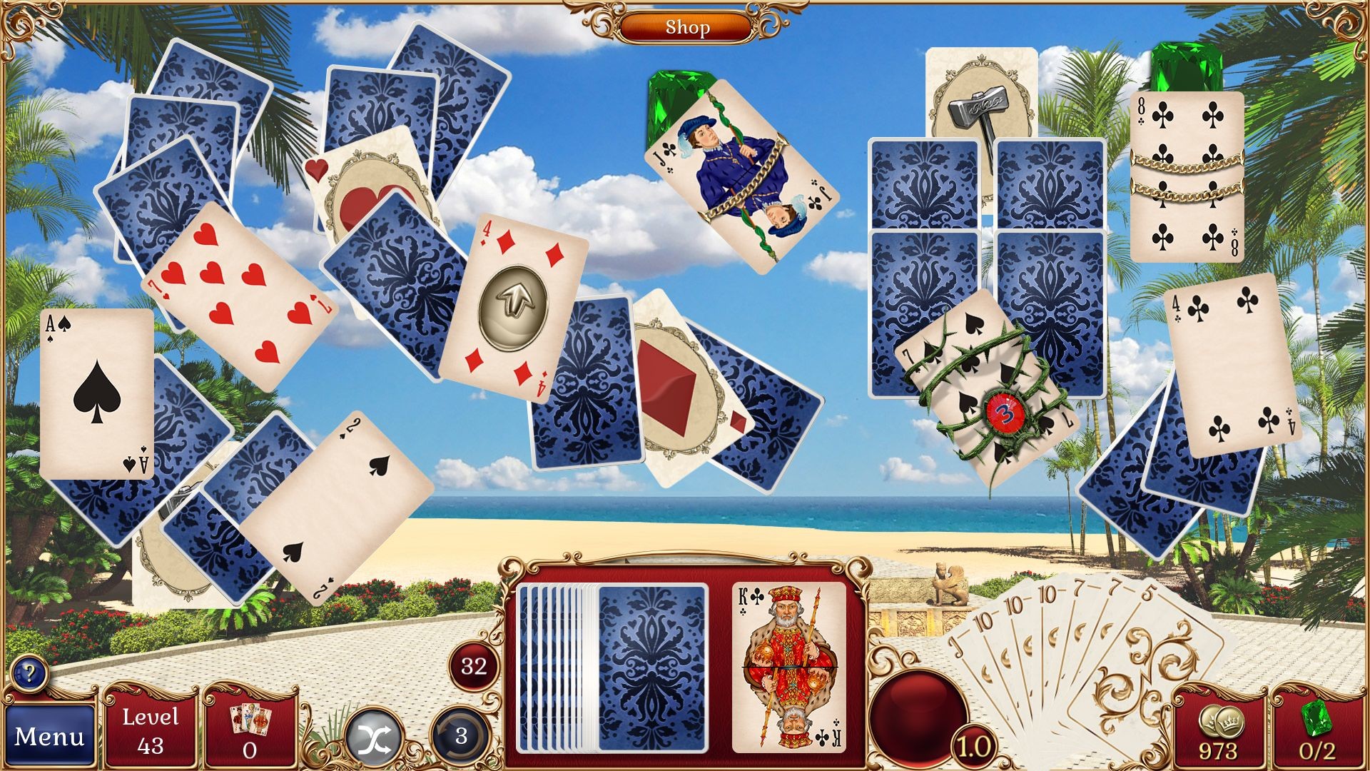 Скриншот 8: Jewel Match Solitaire X Collector's Edition
