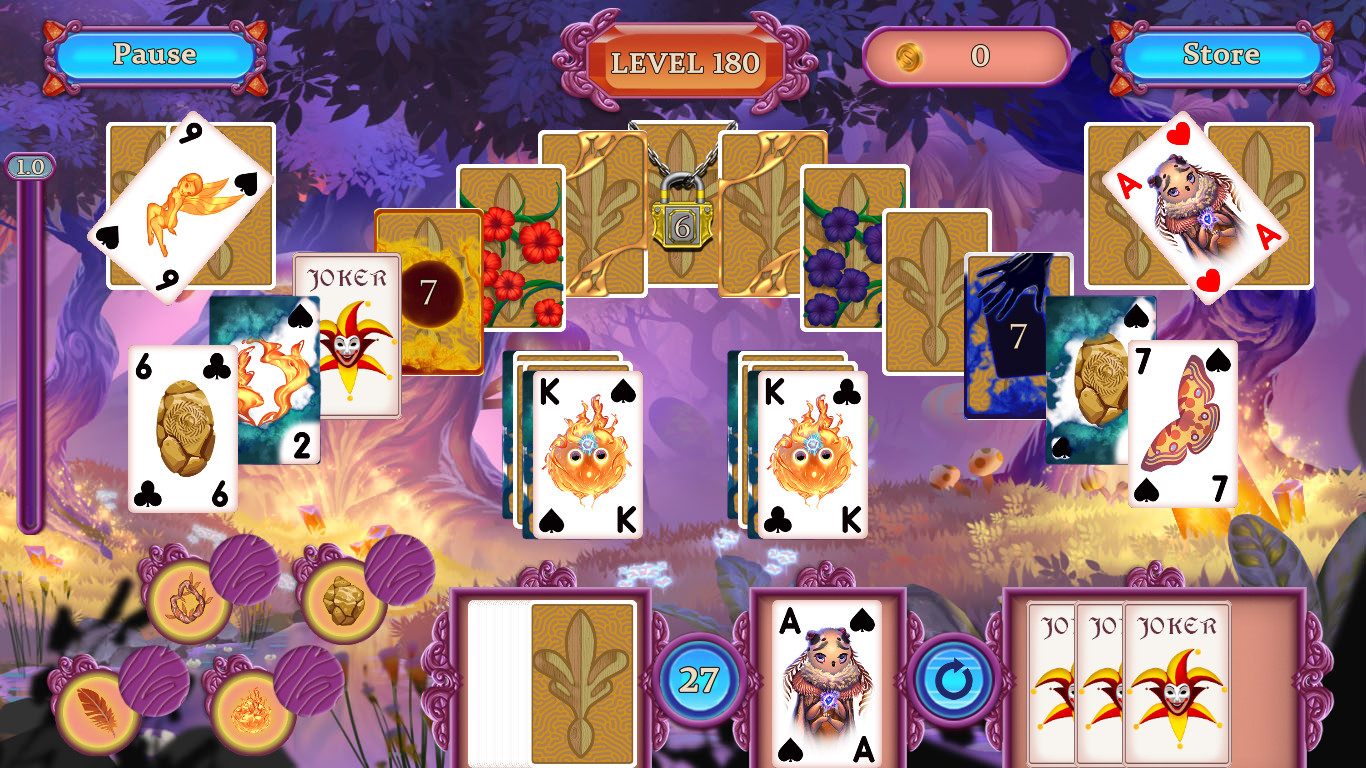 Скриншот: Endless Soul Light Solitaire