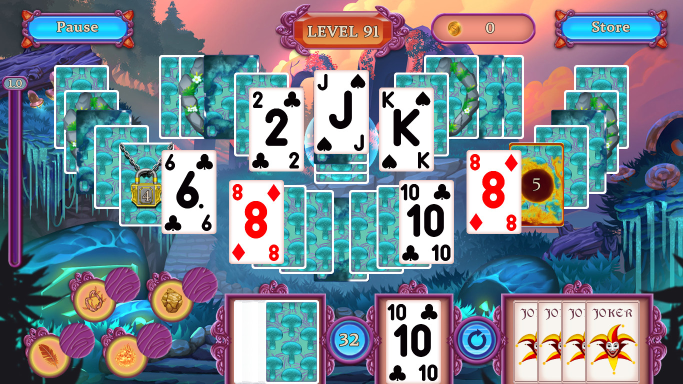 Скриншот: Endless Soul Light Solitaire