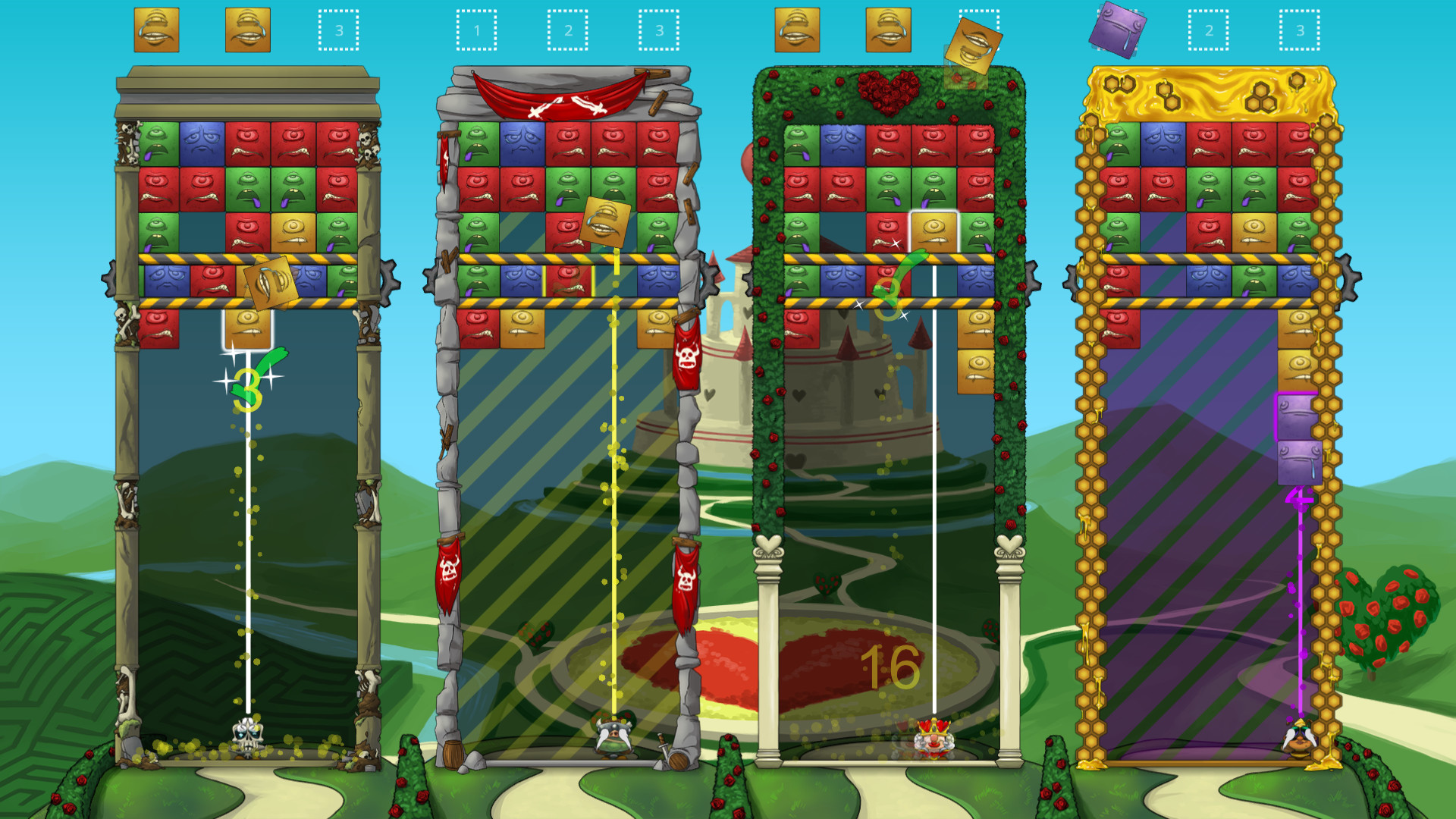 Скриншот: Tumblestone